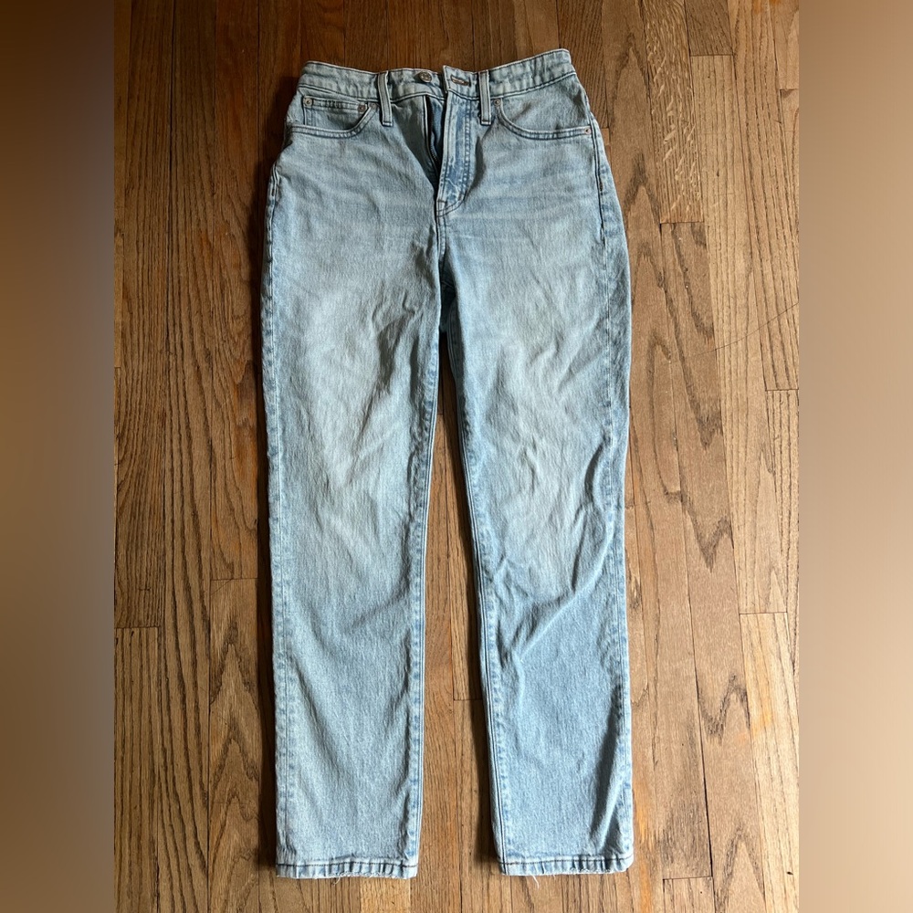 Madewell The Curvy Perfect Vintage Jean light wash
